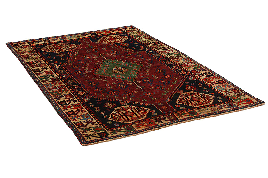 Qashqai - Shiraz Perzisch Tapijt 252x157 - Afbeelding 1