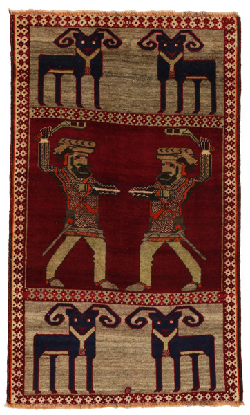 Gabbeh - Qashqai Perzisch Tapijt 156x92
