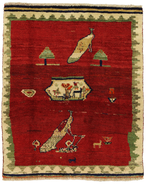 Gabbeh - Qashqai Perzisch Tapijt 145x116