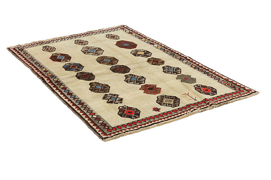 Gabbeh - Qashqai Perzisch Tapijt 193x137 - Afbeelding 1