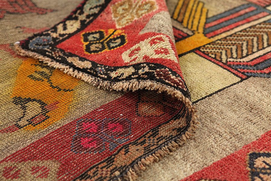 Gabbeh - Qashqai Perzisch Tapijt 185x124 - Afbeelding 4
