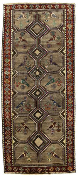 Gabbeh - Qashqai Perzisch Tapijt 313x132