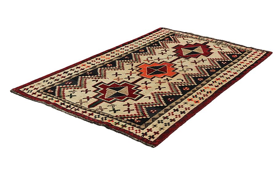 Qashqai - Gabbeh Perzisch Tapijt 217x135 - Afbeelding 2