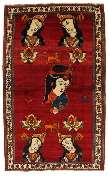 Gabbeh - Qashqai Perzisch Tapijt 255x155