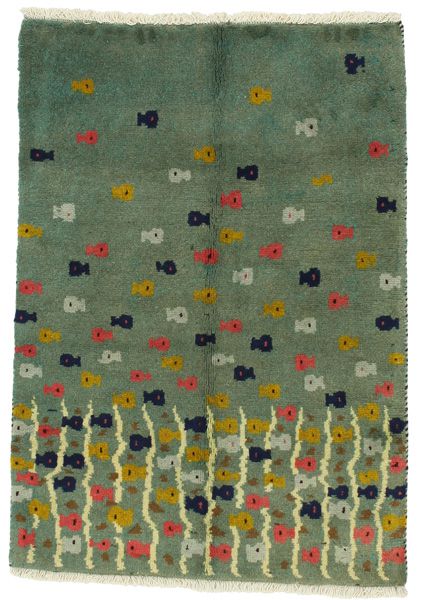 Gabbeh - Qashqai Perzisch Tapijt 130x90