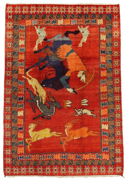 Gabbeh - Qashqai Perzisch Tapijt 300x206