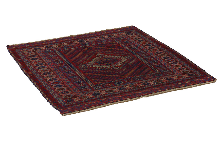 Kelimkleden - Turkaman 120x120 - Afbeelding 1