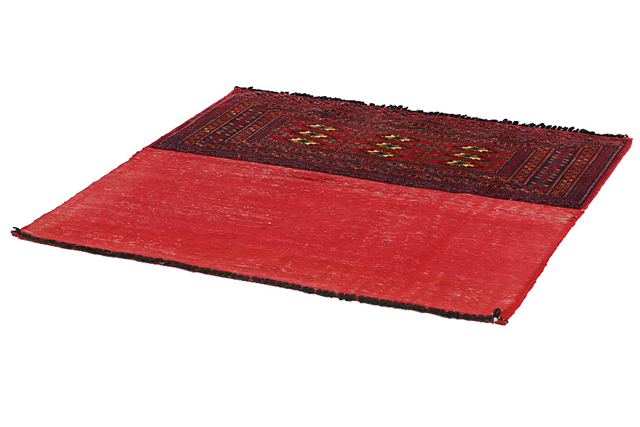 Yomut - Bokhara Perzisch Tapijt 127x121 - Afbeelding 2