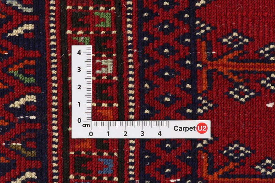 Yomut - Bokhara Perzisch Tapijt 127x121 - Afbeelding 3