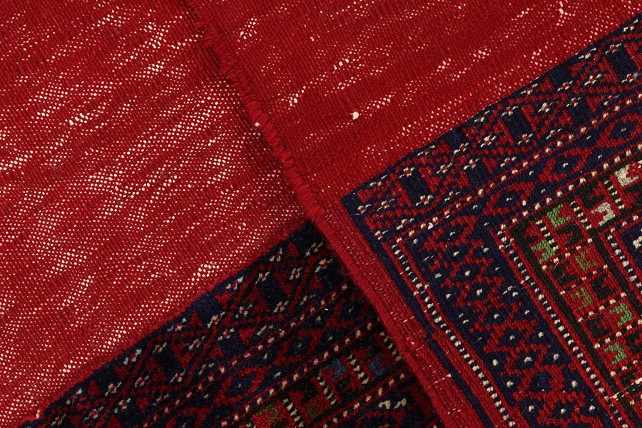 Yomut - Bokhara Perzisch Tapijt 127x121 - Afbeelding 4