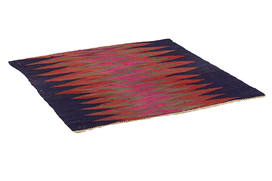 Qashqai - Kelims 122x125 - Afbeelding 1