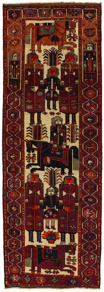Bakhtiari - Qashqai Perzisch Tapijt 435x150