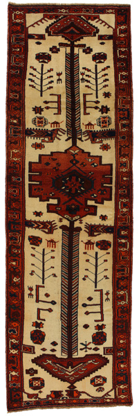 Bakhtiari - Qashqai Perzisch Tapijt 415x128
