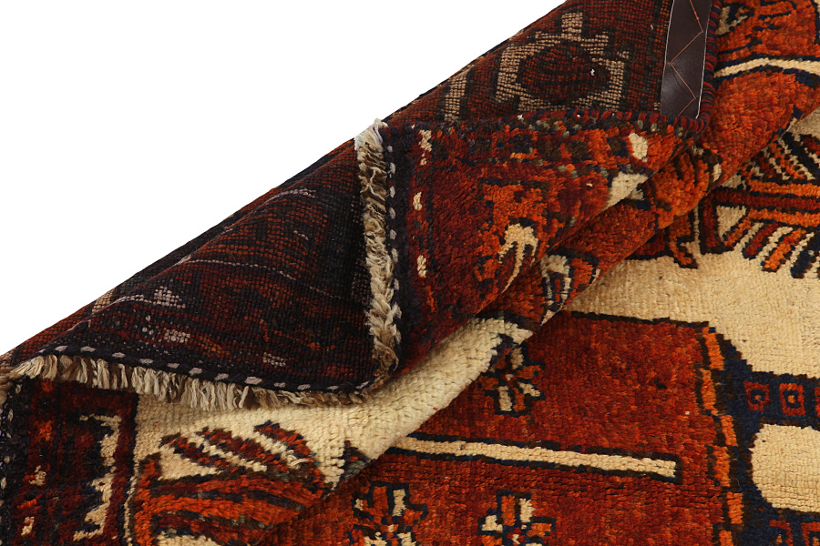 Bakhtiari - Qashqai Perzisch Tapijt 343x137 - Afbeelding 4