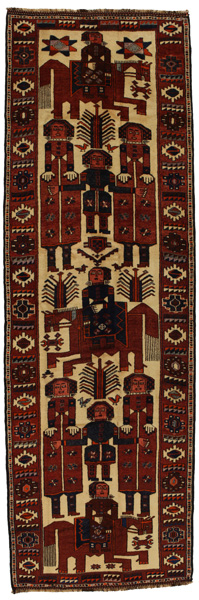 Bakhtiari - Qashqai Perzisch Tapijt 458x145