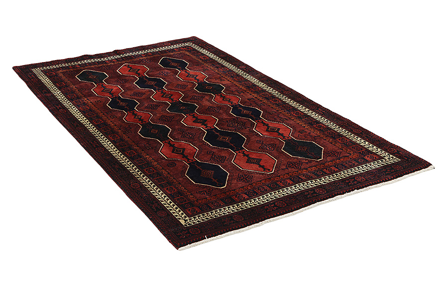 Afshar - Sirjan Perzisch Tapijt 243x147 - Afbeelding 1