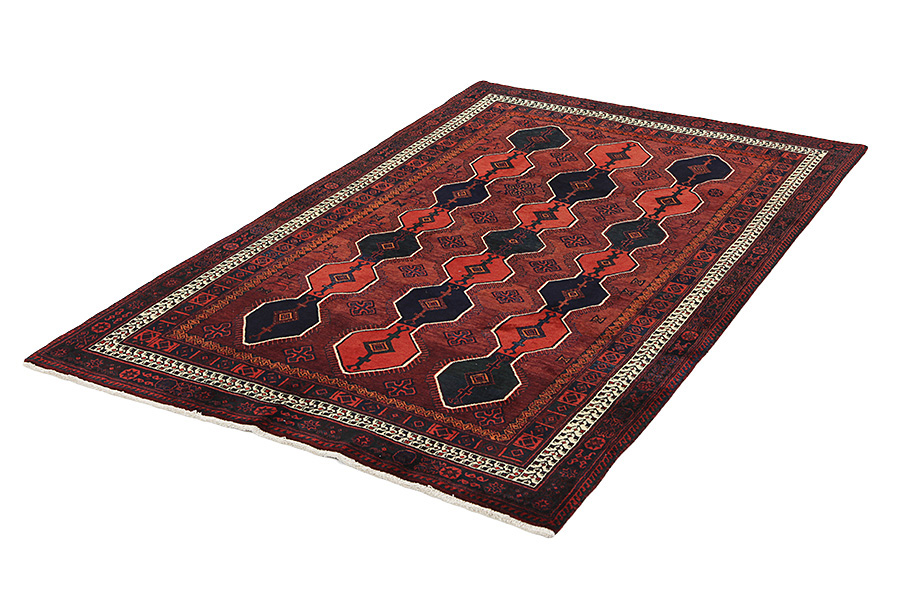 Afshar - Sirjan Perzisch Tapijt 243x147 - Afbeelding 2