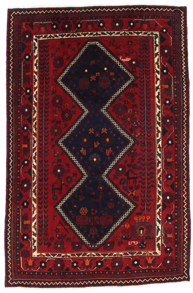 Afshar - Sirjan Perzisch Tapijt 238x158