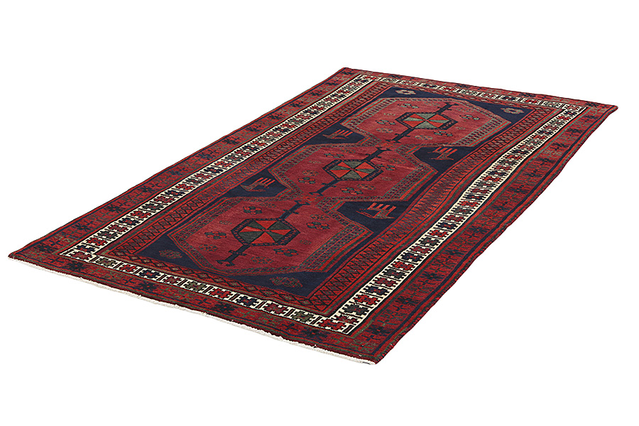Afshar - Sirjan Perzisch Tapijt 236x135 - Afbeelding 2