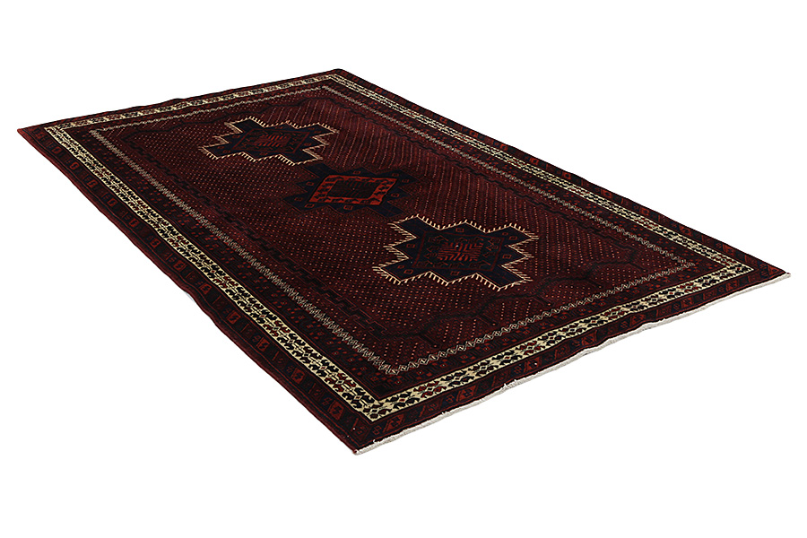Afshar - Sirjan Perzisch Tapijt 258x156 - Afbeelding 1
