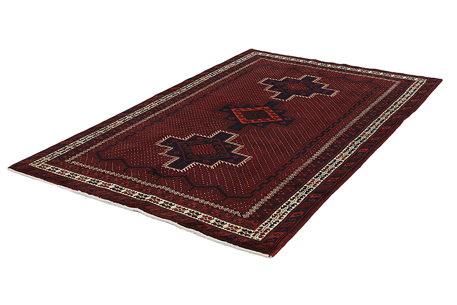 Afshar - Sirjan Perzisch Tapijt 258x156 - Afbeelding 2