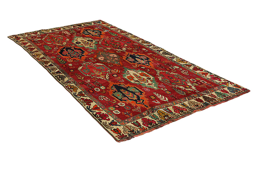 Qashqai - Shiraz Perzisch Tapijt 287x155 - Afbeelding 1