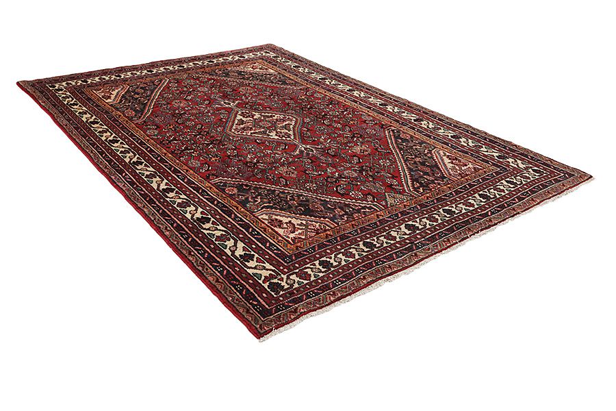 Borchalou - Hamadan Perzisch Tapijt 315x213 - Afbeelding 1