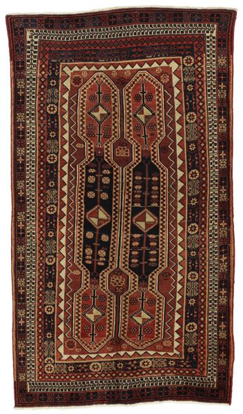 Afshar - old Perzisch Tapijt 220x125