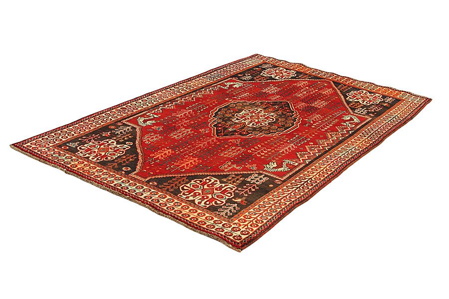 Qashqai - Shiraz Perzisch Tapijt 243x154 - Afbeelding 2