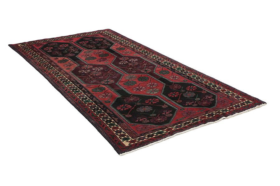 Afshar - Sirjan Perzisch Tapijt 260x145 - Afbeelding 1