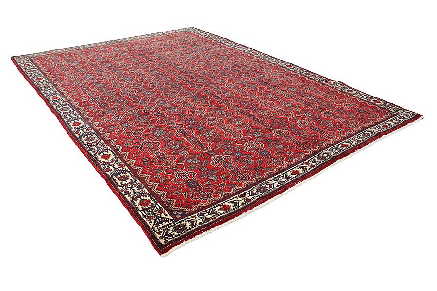 Bidjar - Kurdi Perzisch Tapijt 383x275 - Afbeelding 1