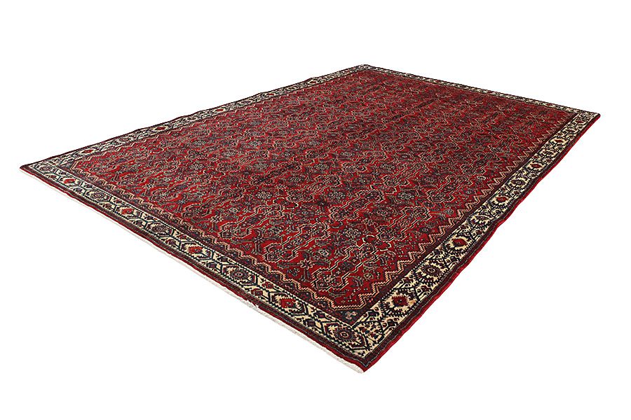 Bidjar - Kurdi Perzisch Tapijt 383x275 - Afbeelding 2