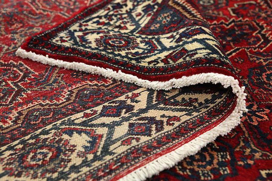 Bidjar - Kurdi Perzisch Tapijt 383x275 - Afbeelding 4
