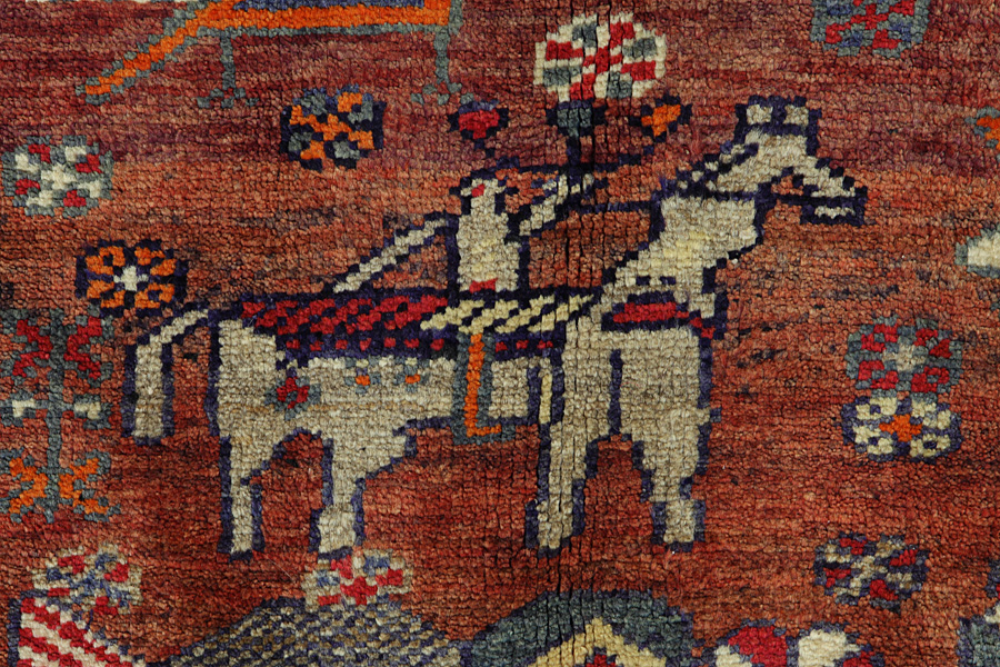 Lori - Gabbeh Perzisch Tapijt 225x129 - Afbeelding 7