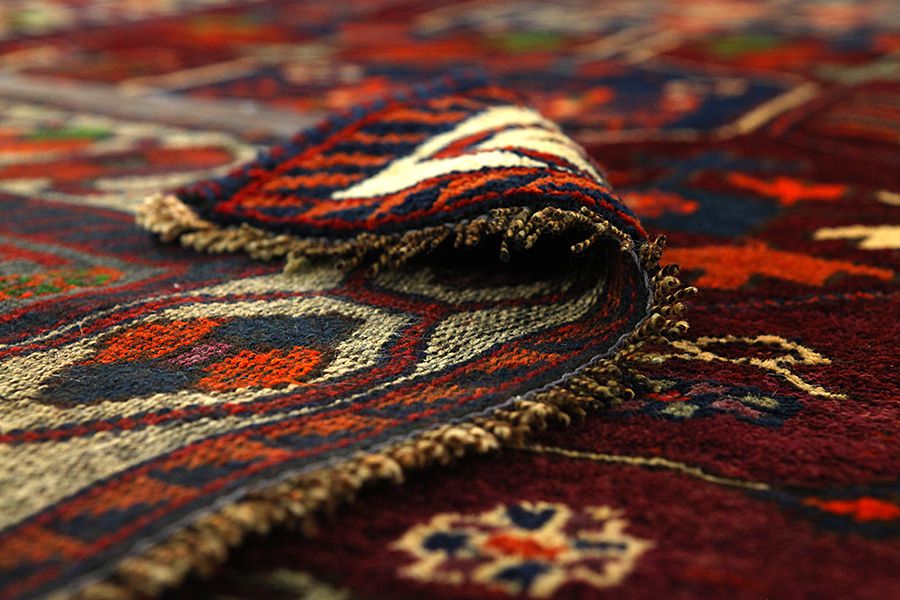Bakhtiari - Qashqai Perzisch Tapijt 410x150 - Afbeelding 4