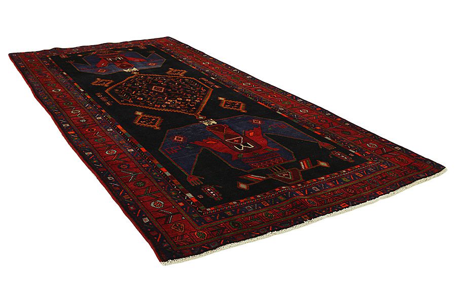 Koliai - Kurdi Perzisch Tapijt 334x149 - Afbeelding 1