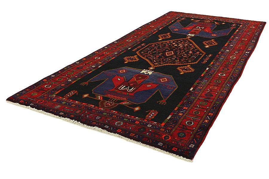 Koliai - Kurdi Perzisch Tapijt 334x149 - Afbeelding 2