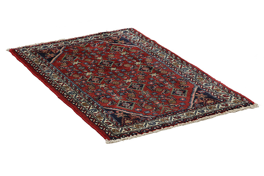 Hosseinabad - Hamadan Perzisch Tapijt 110x70 - Afbeelding 1