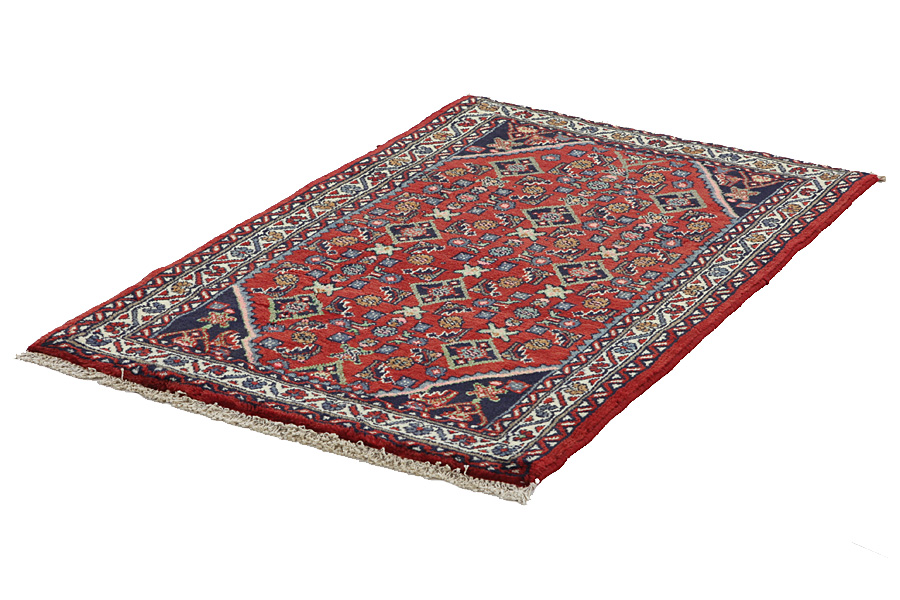 Hosseinabad - Hamadan Perzisch Tapijt 110x70 - Afbeelding 2