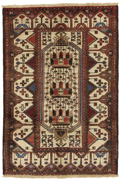 Afshar - Sirjan Perzisch Tapijt 145x100