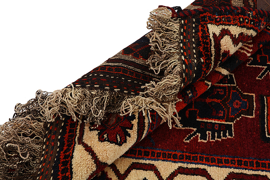 Bakhtiari - Qashqai Perzisch Tapijt 411x136 - Afbeelding 4