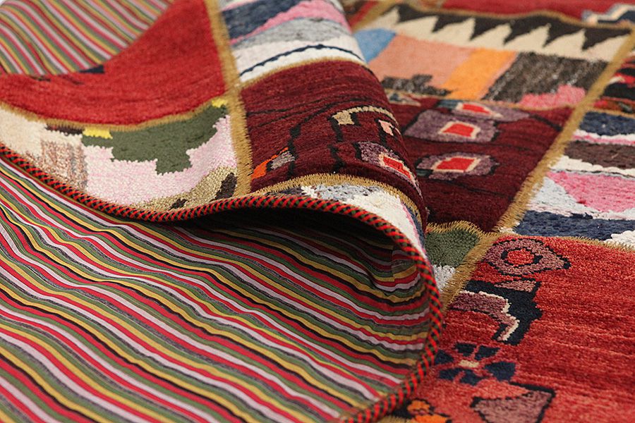Patchwork Perzisch Tapijt 216x148 - Afbeelding 3