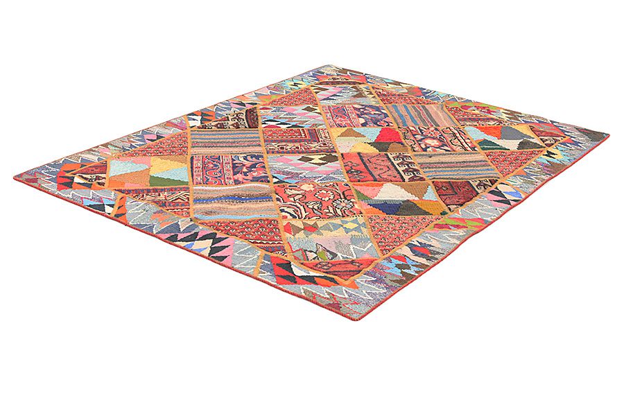 Patchwork Perzisch Tapijt 205x157 - Afbeelding 2