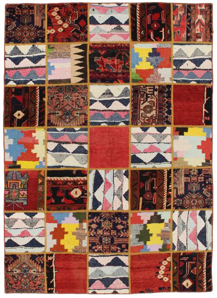 Patchwork Perzisch Tapijt 212x152