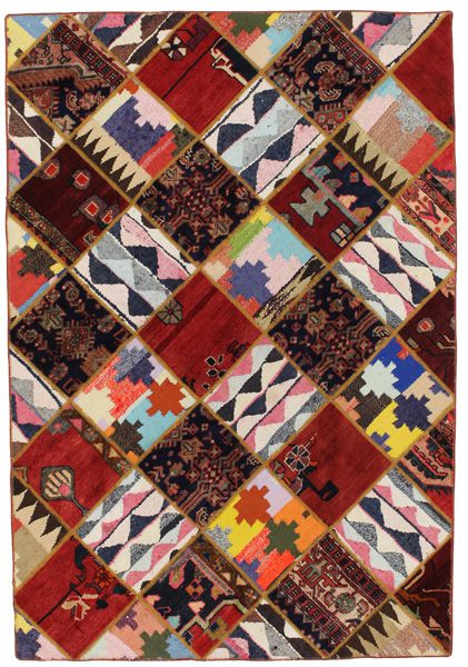 Patchwork Perzisch Tapijt 216x148
