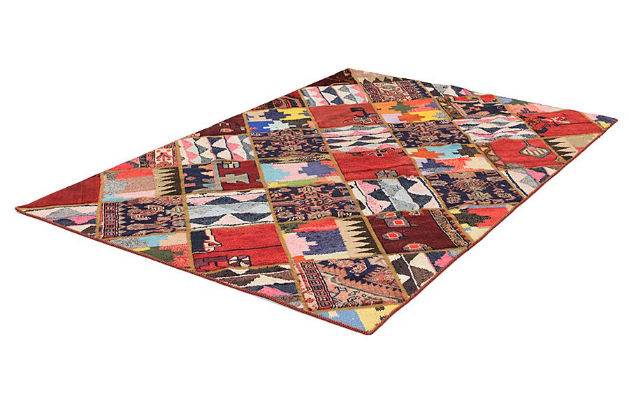 Patchwork Perzisch Tapijt 216x148 - Afbeelding 2