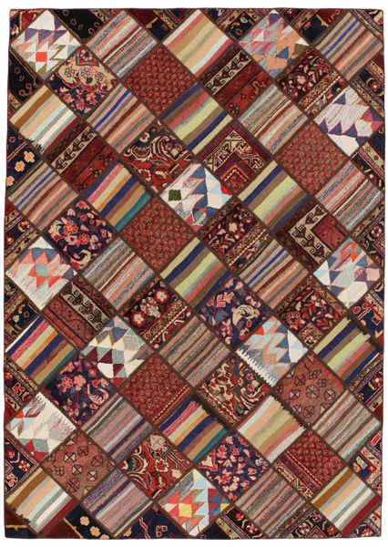 Patchwork Perzisch Tapijt 300x214