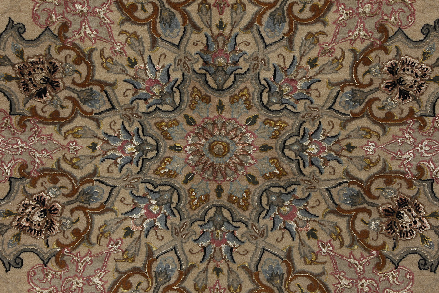 Isfahan Perzisch Tapijt 242x196 - Afbeelding 8