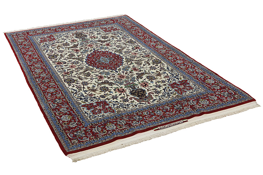 Isfahan Perzisch Tapijt 239x152 - Afbeelding 1