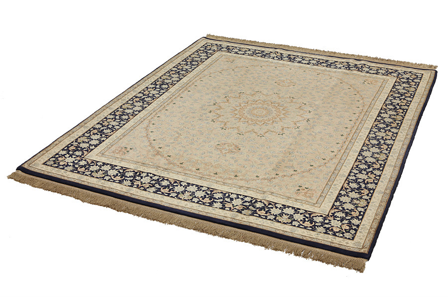 Isfahan Perzisch Tapijt 212x169 - Afbeelding 2